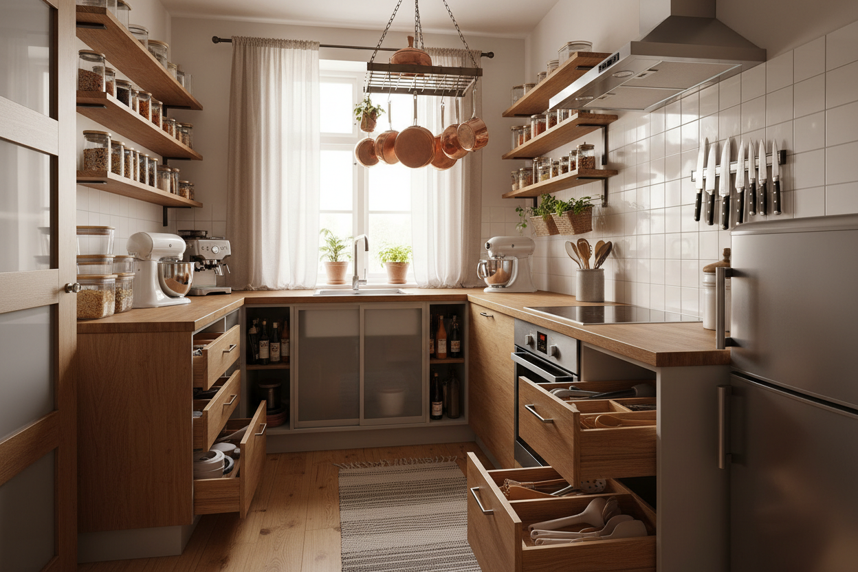 Best Tools for Small Kitchens: How to Save Space Without Sacrificing Comfort